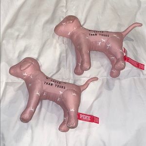 my puppy is cuter than yours VS PINK dog